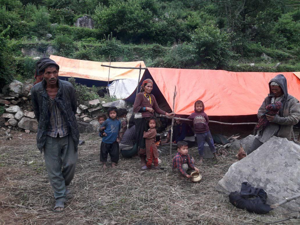 बाजुरामा एकसय भन्दा धेरै परिवार विस्थापित