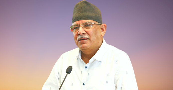 ओली प्रधानमन्त्री हुँदा चितवनको विकासमा बाधा गरे,  साथ दिएनन्: प्रचण्ड