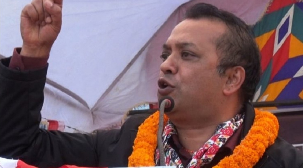 युवा नेता गगन थापाद्वारा महामन्त्री पदमा उम्मेदवारी दिने घोषणा