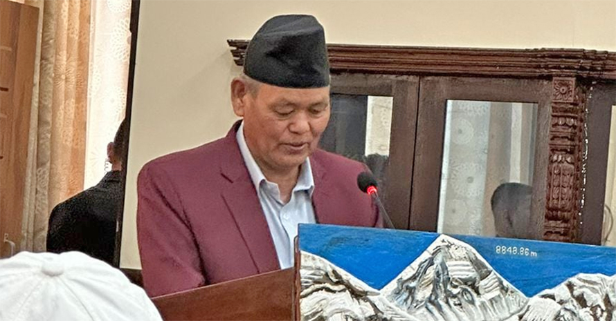 खेलाडी टिकाइराख्‍न  नीतिगत र व्यवहारिक  व्‍यवस्था जरूरी छ : खेलकुद मन्त्री चौधरी