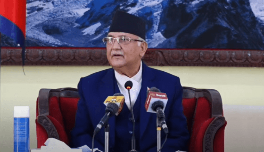प्रधानमन्त्री ओलीद्वारा वैकल्पिक सरकार बनाउन वा मेरो नेतृत्वमा बहमुमतीय सरकार बनाउन आह्वान