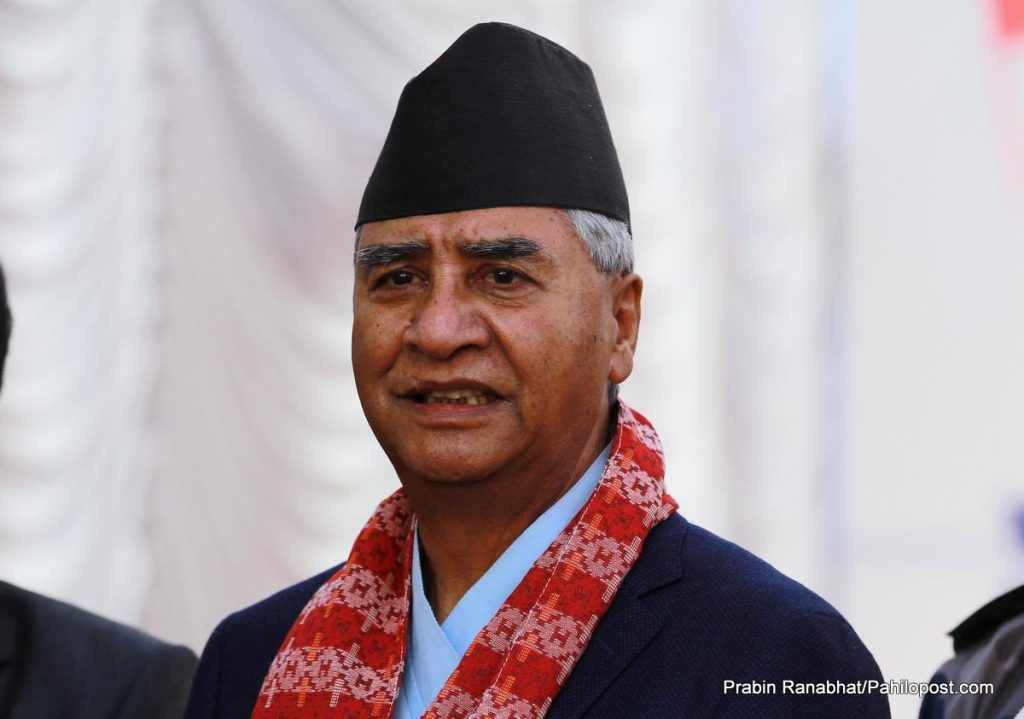 देउवा प्रधानमन्त्रीमा नियुक्त