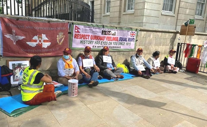 १३ दिनदेखि आमरण अनशनमा रहेका पूर्व गोर्खाले अनशन तोडे