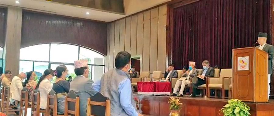 एमालेका सांसदहरुद्वारा एमसीसीबारे पार्टीको धारणा माग
