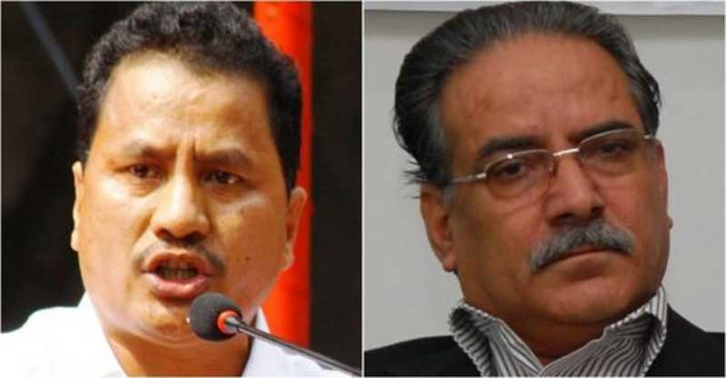 प्रचण्ड र विप्लवबीच भेटवार्ता