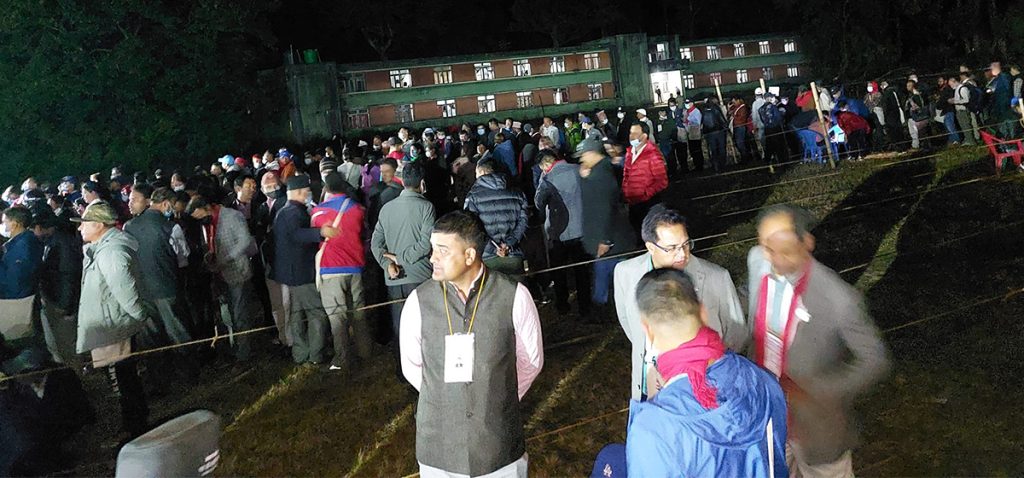 बागमतीमा कांग्रेस सभापतिका लागि पुनः मतदान सुरु