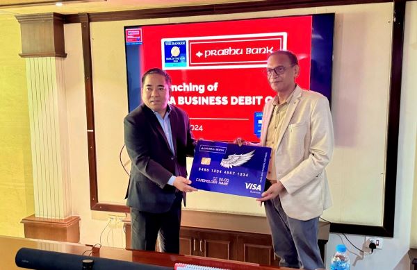 प्रभु बैंकले ल्यायो भिजा बिजनेश डेबिट कार्ड सेवा सञ्चालनमा