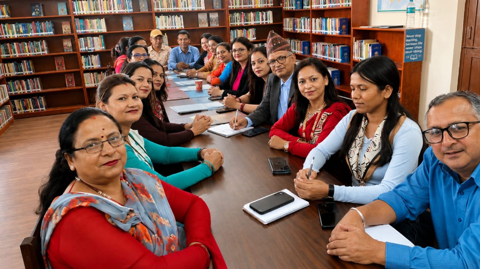 सातदिने पुस्तकालय व्यवस्थापन तालिम सम्पन्न