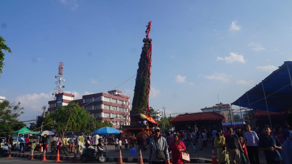 शनिबार रातो मच्छिन्द्रनाथको भोटो देखाउने जात्रा