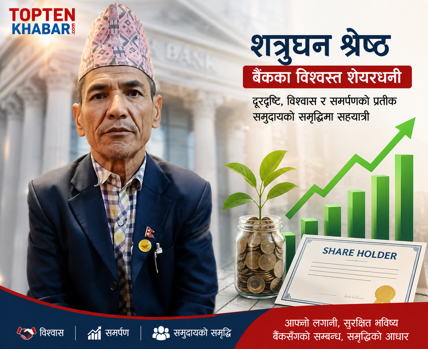 नेपालको अर्थतन्त्रको विकासमा निजी क्षेत्रको अग्रणी बैंक नबीलको भूमिका
